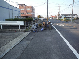 道路の清掃2